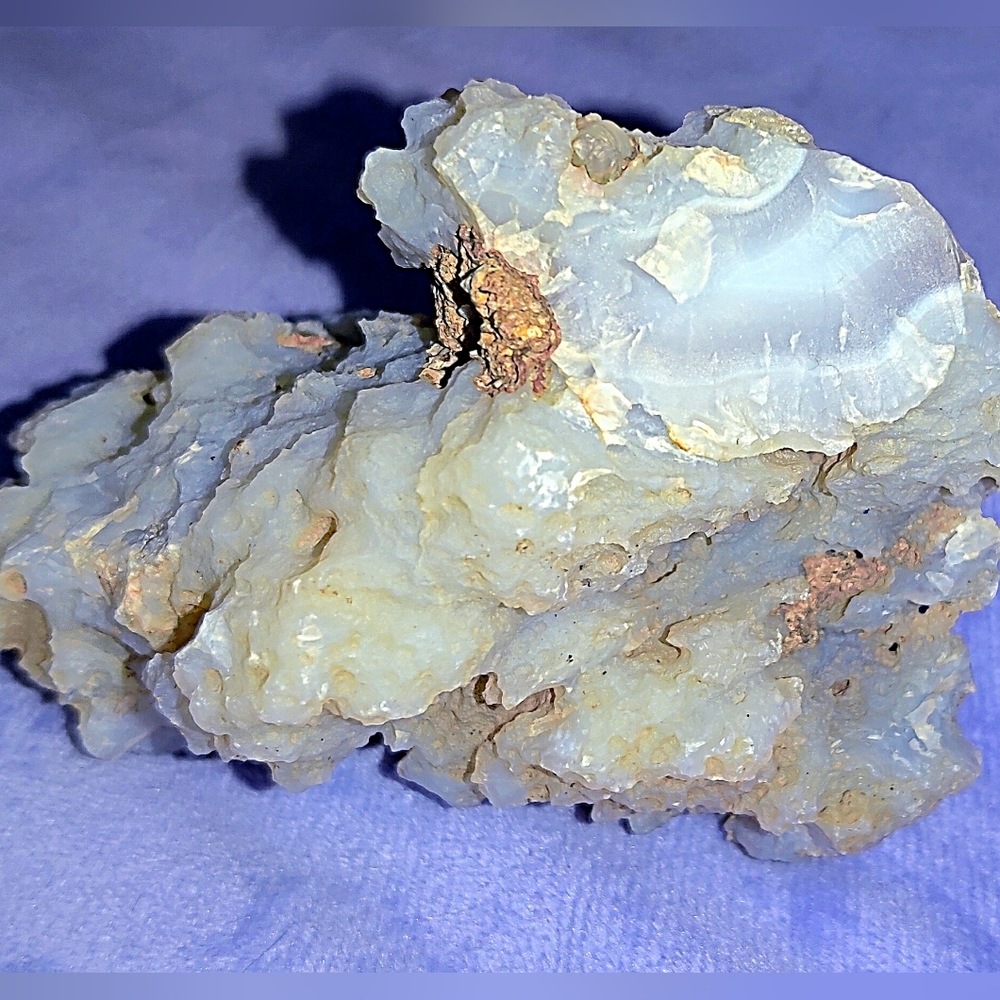 Awesome Blue Chalcedony Display Specimen from Arizona; 425.4 grams